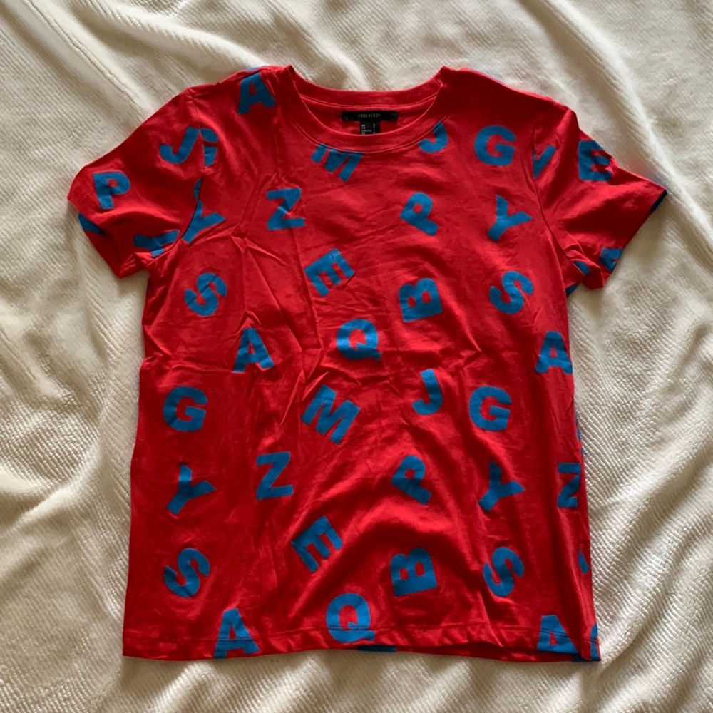 Red Graphic Tee